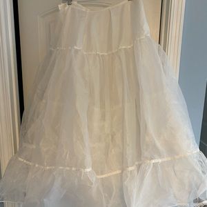 Women's Ankle Length Petticoats Long Size XL